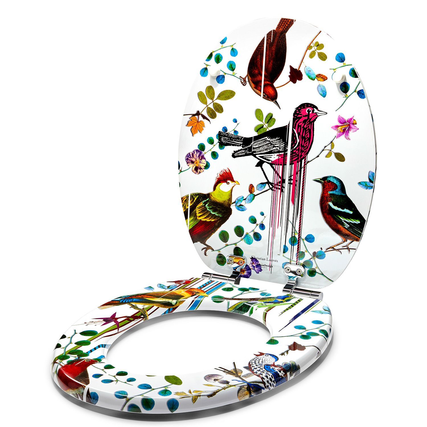 ABATTANT WC BIRDS SINFONIA BLANC by C.LACROIX