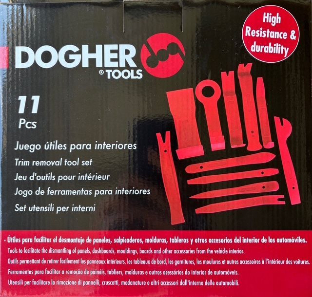 JEU D'OUTILS POUR INTÉRIEUR DE VEHICULES