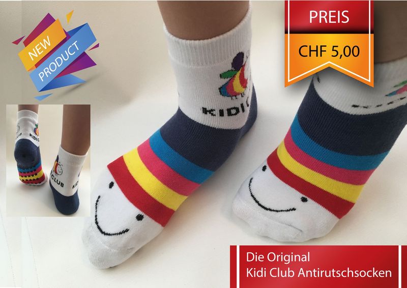 Die Original Kidi Club Antirutschsocken