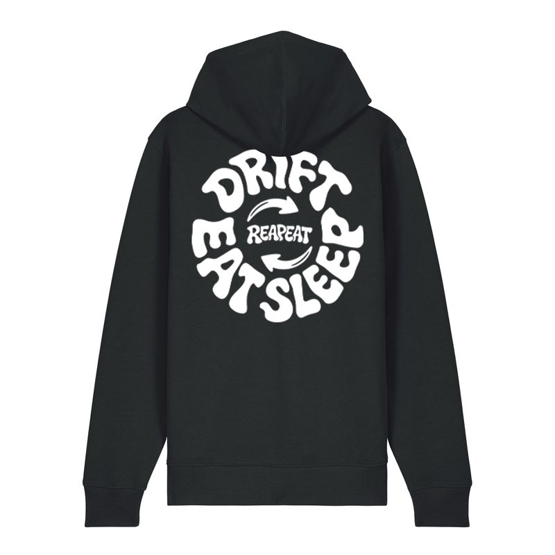 BLUZA ROZPINANA Z KAPTUREM "DRIFT EAT SLEEP"