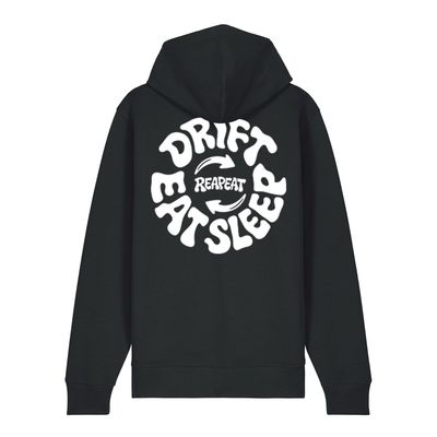 BLUZA ROZPINANA Z KAPTUREM "DRIFT EAT SLEEP"