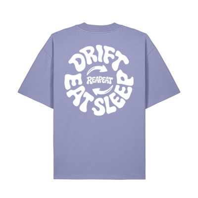 KOSZULKA OVERSIZE  "DRIFT EAT SLEEP"