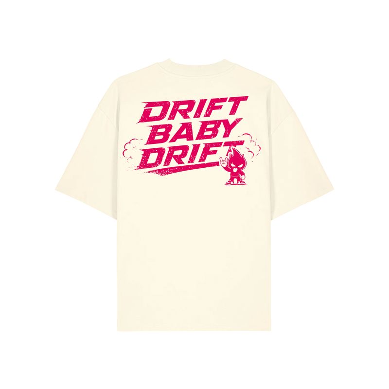 KOSZULKA OVERSIZE  "DRIFT BABY DRIFT"