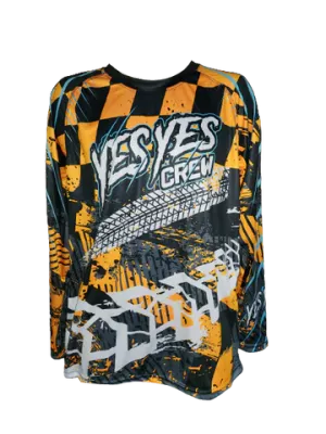 ORANGE, LONG SLEAVED ENDURO/MOTOCROSS TOPS