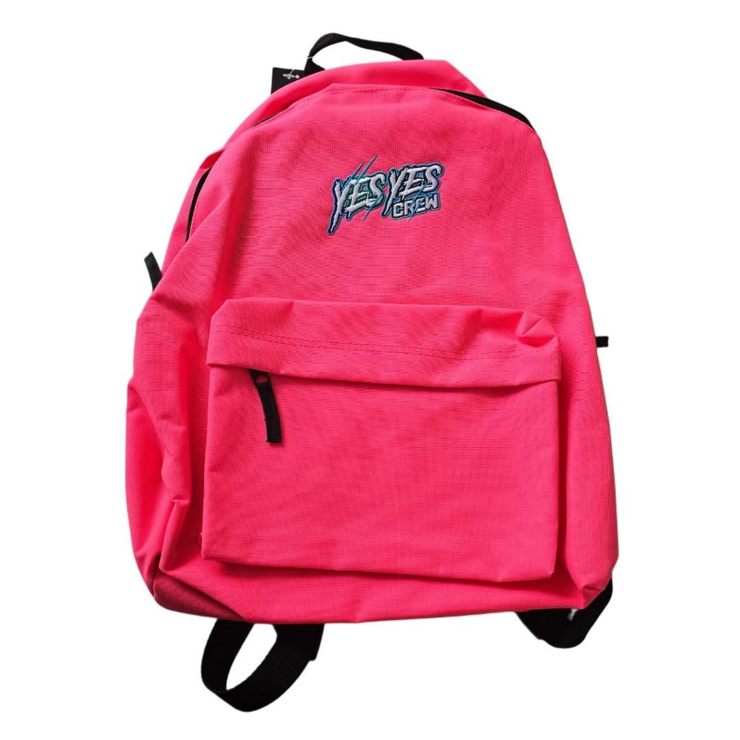 Kids bright PINK school bag.