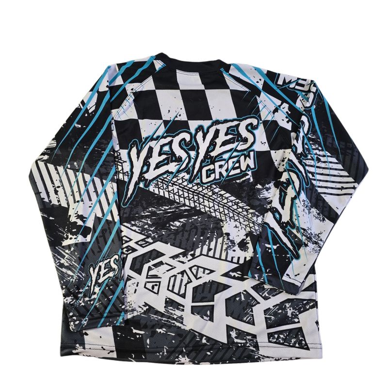 Children Long Sleeve Motocross Top