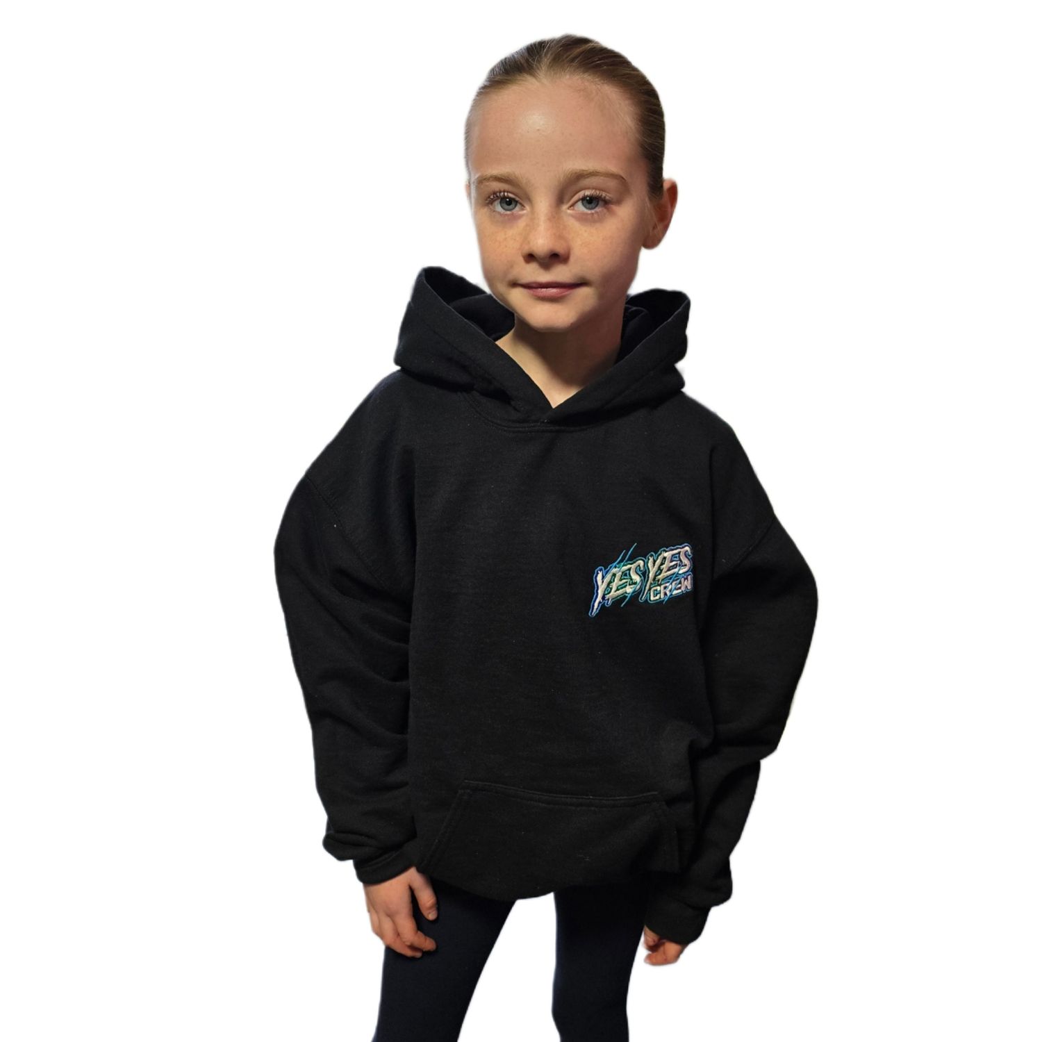 Children Hoody Embroidery front logo 