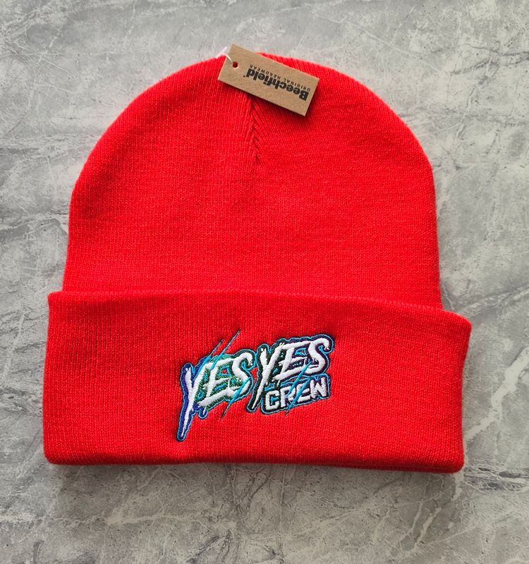 Fire Red Beanie