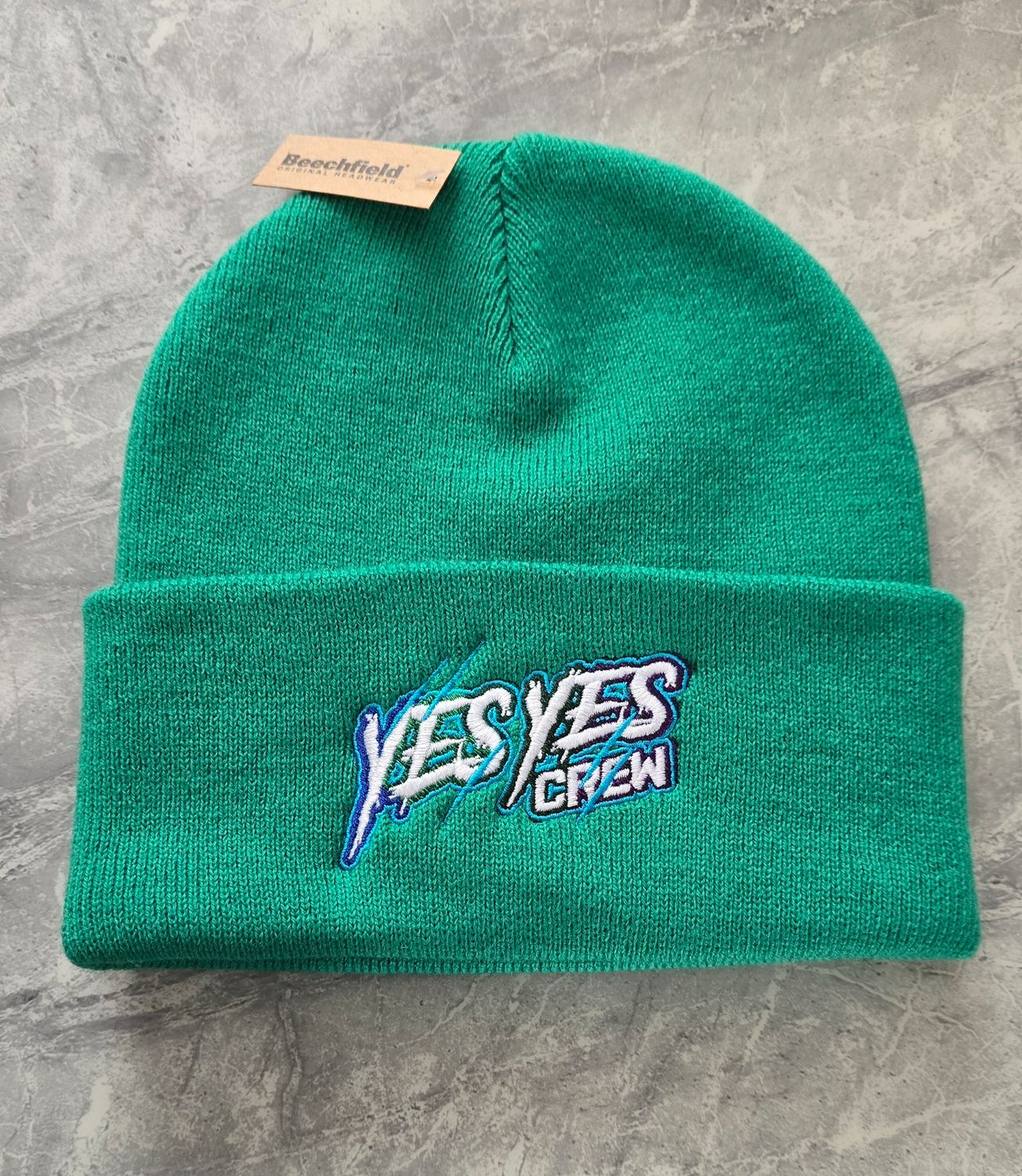 Green Beanie