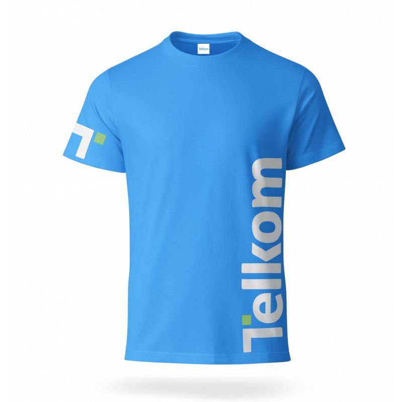 Polyester T-Shirt  - Telkom Print Vertical
