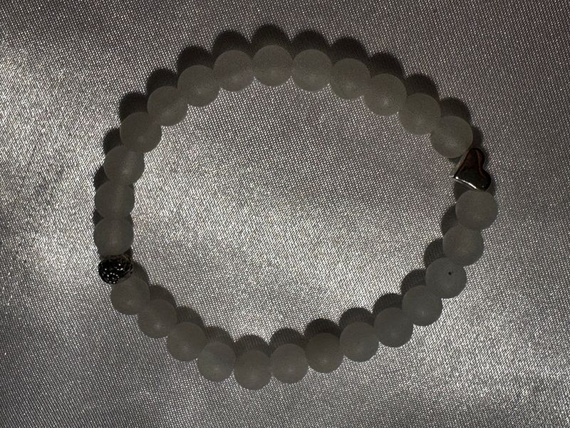 Frost White Jade Bracelet