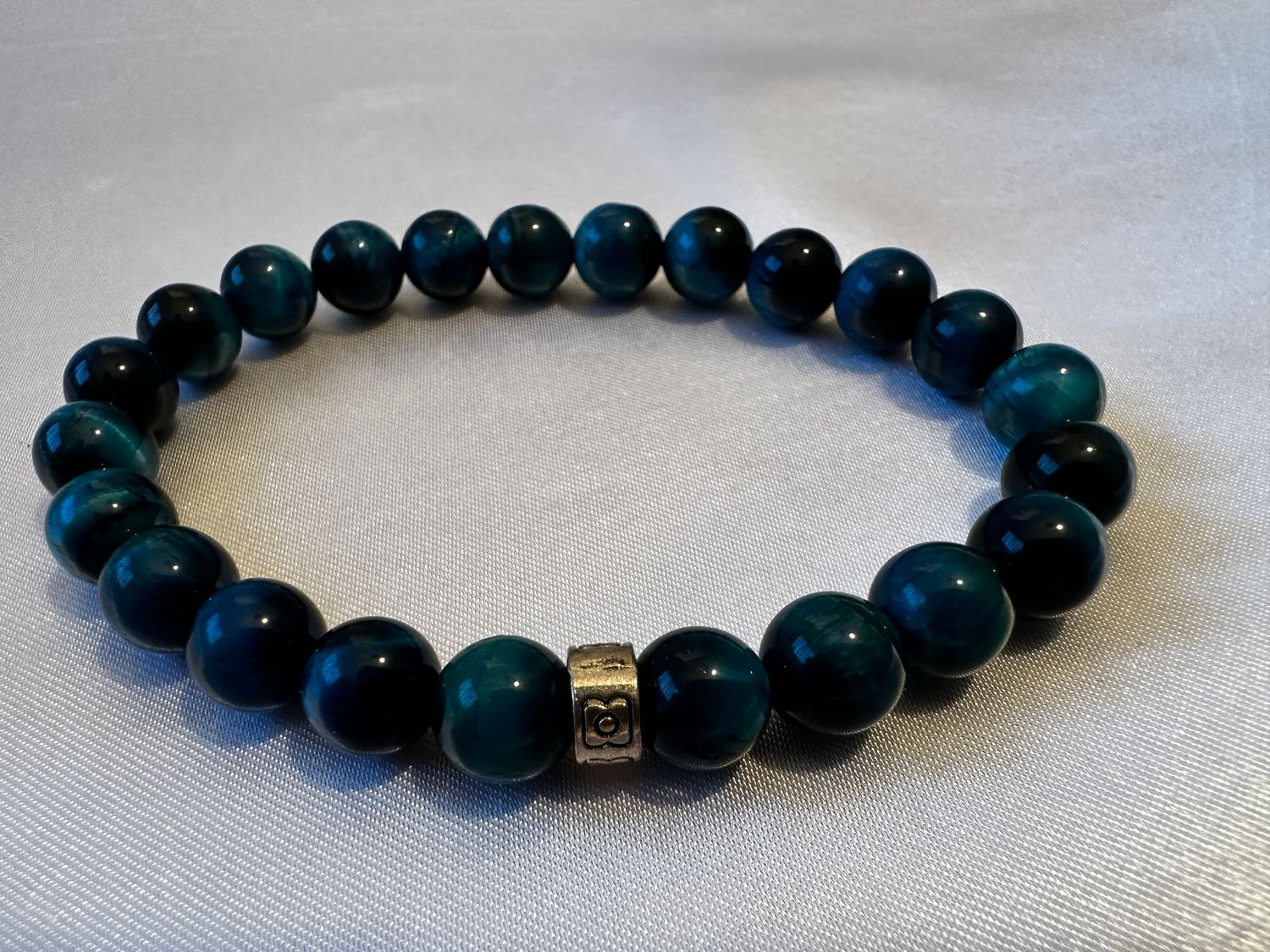 Blue Tiger’s Eye Bracelet