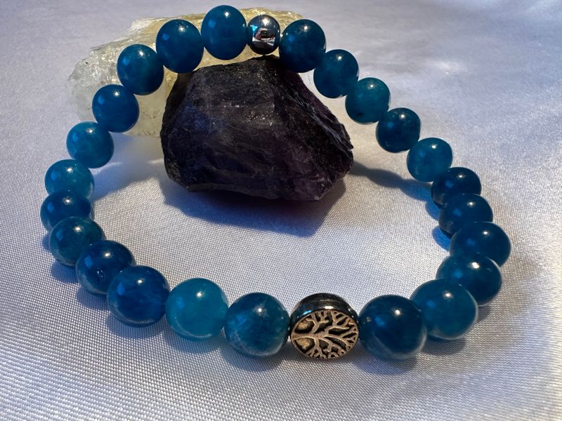 Blue Apatite Bracelet