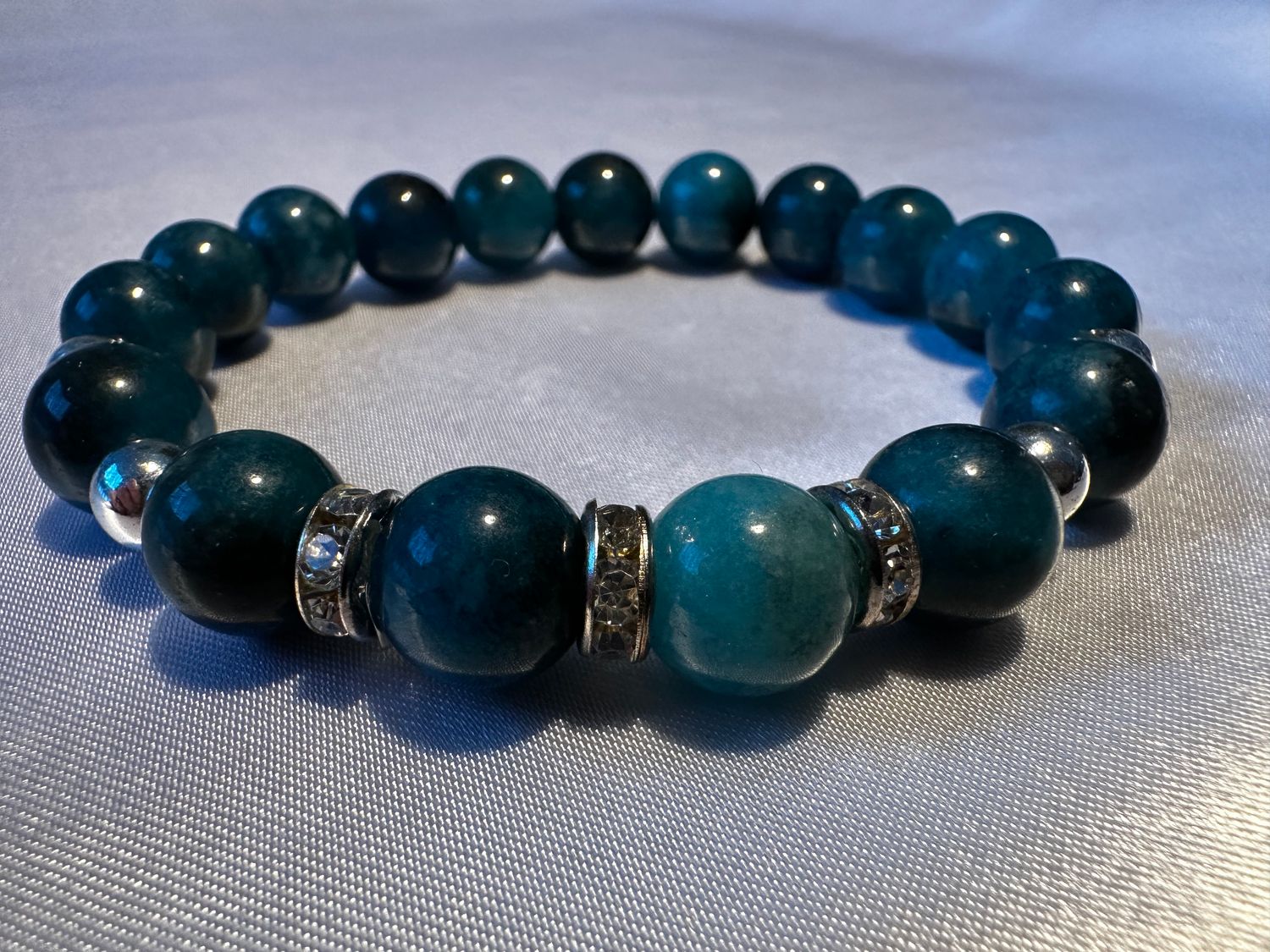 Blue Apatite Bracelet