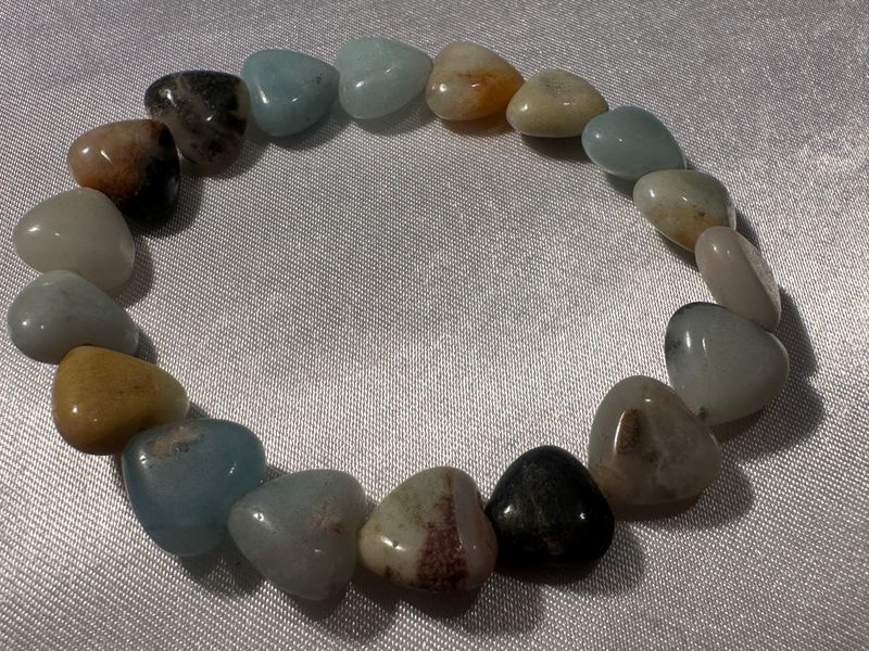 Hearts Amazonite Bracelet