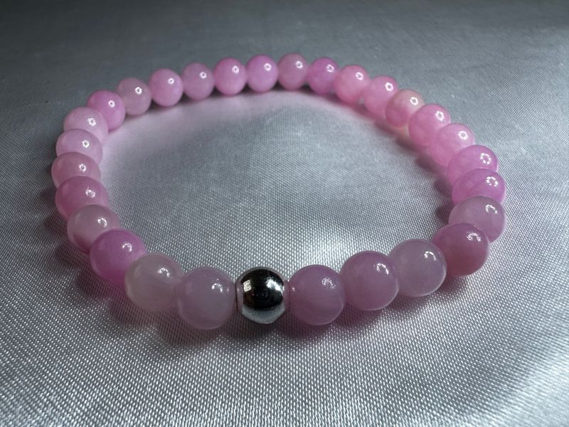 Pink Jade Bracelet