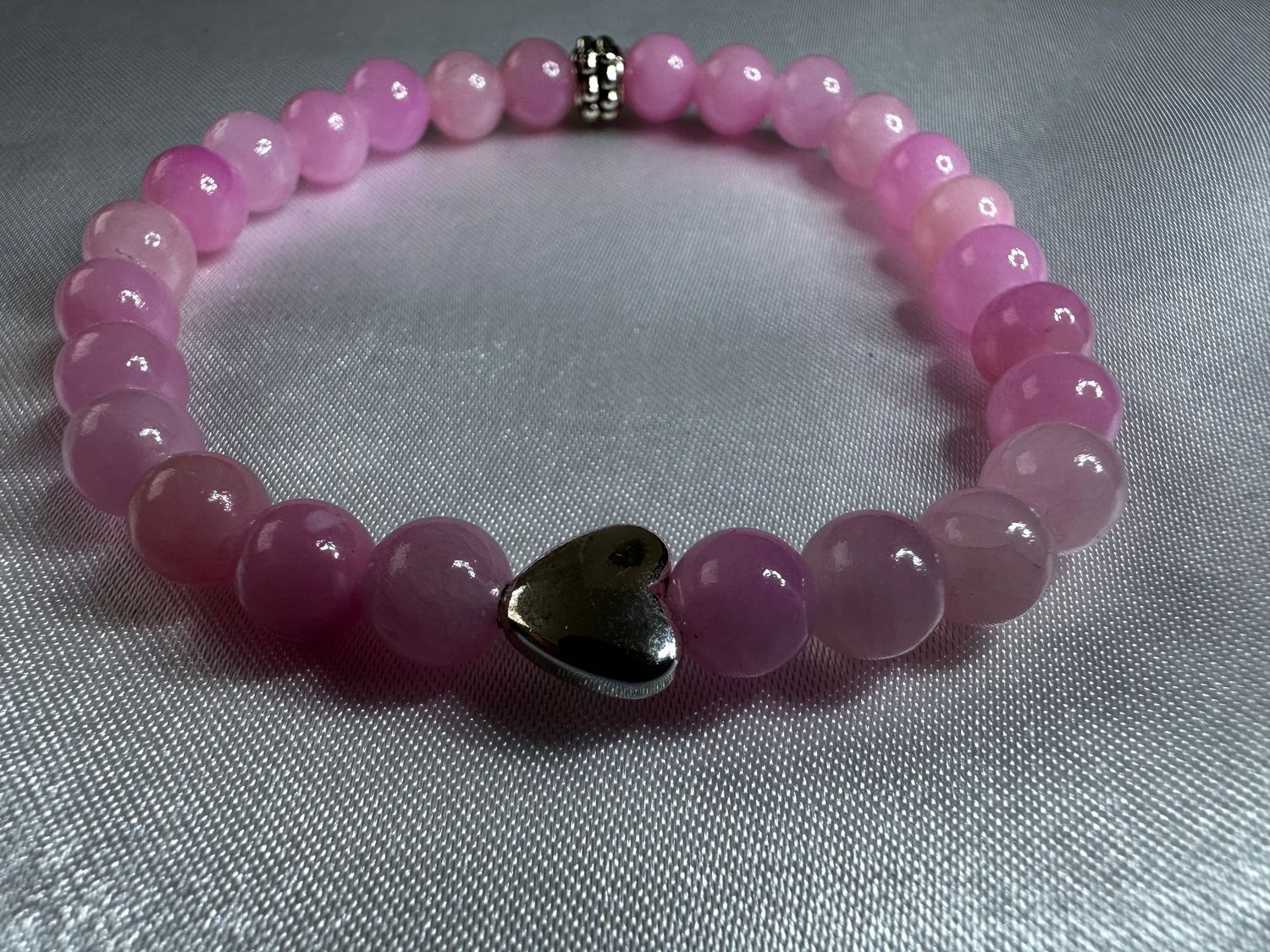 Pink Jade Bracelet