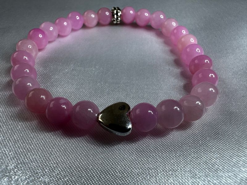 Pink Jade Bracelet