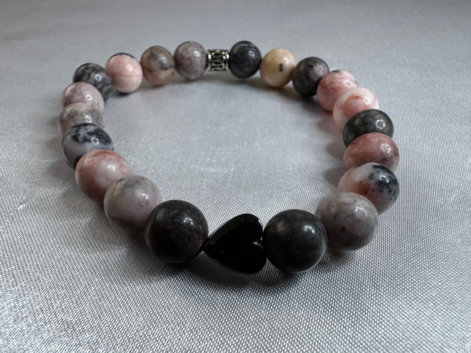Pink Zebra Jasper Bracelet