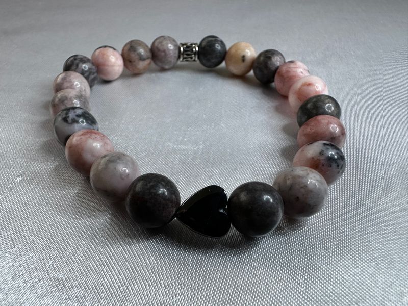 Pink Zebra Jasper Bracelet