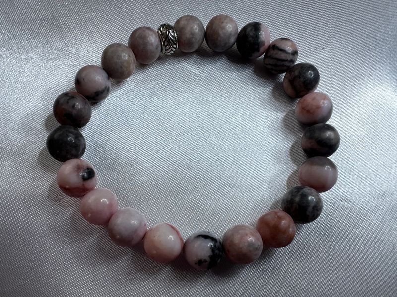 Pink Zebra Jasper Bracelet