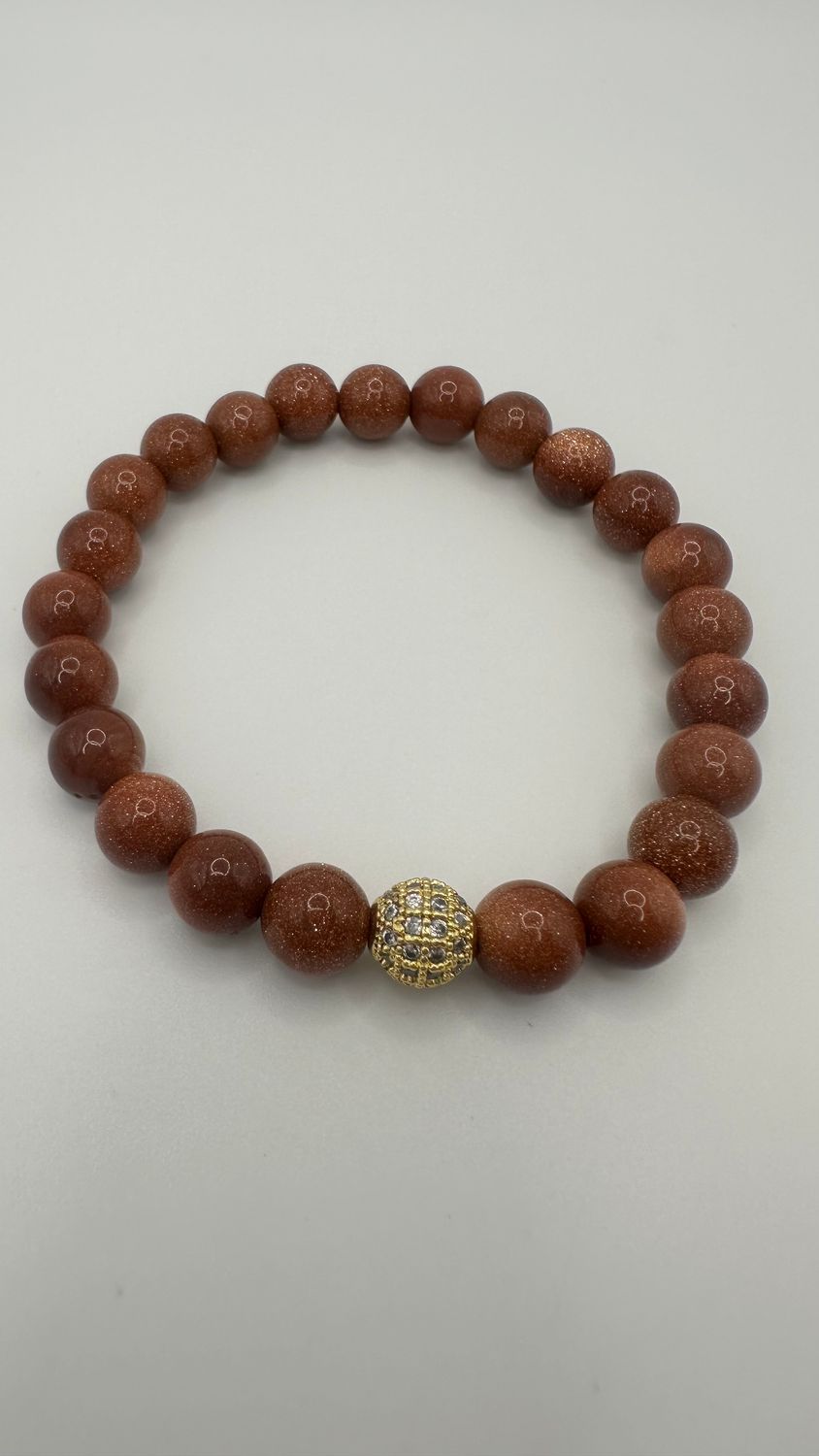 Brown Goldstone