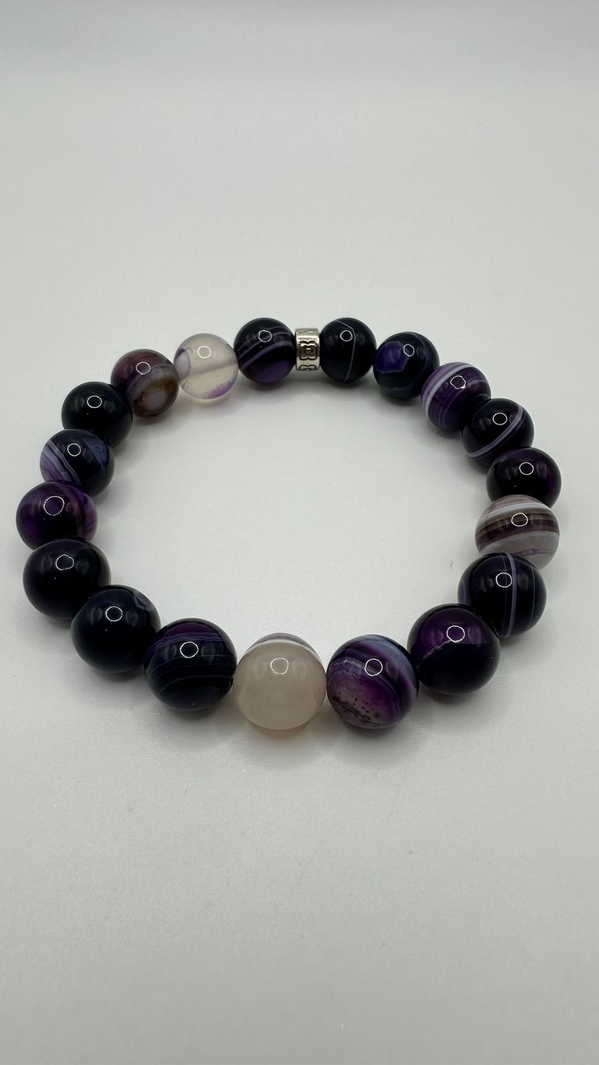 Purple Striped Agate