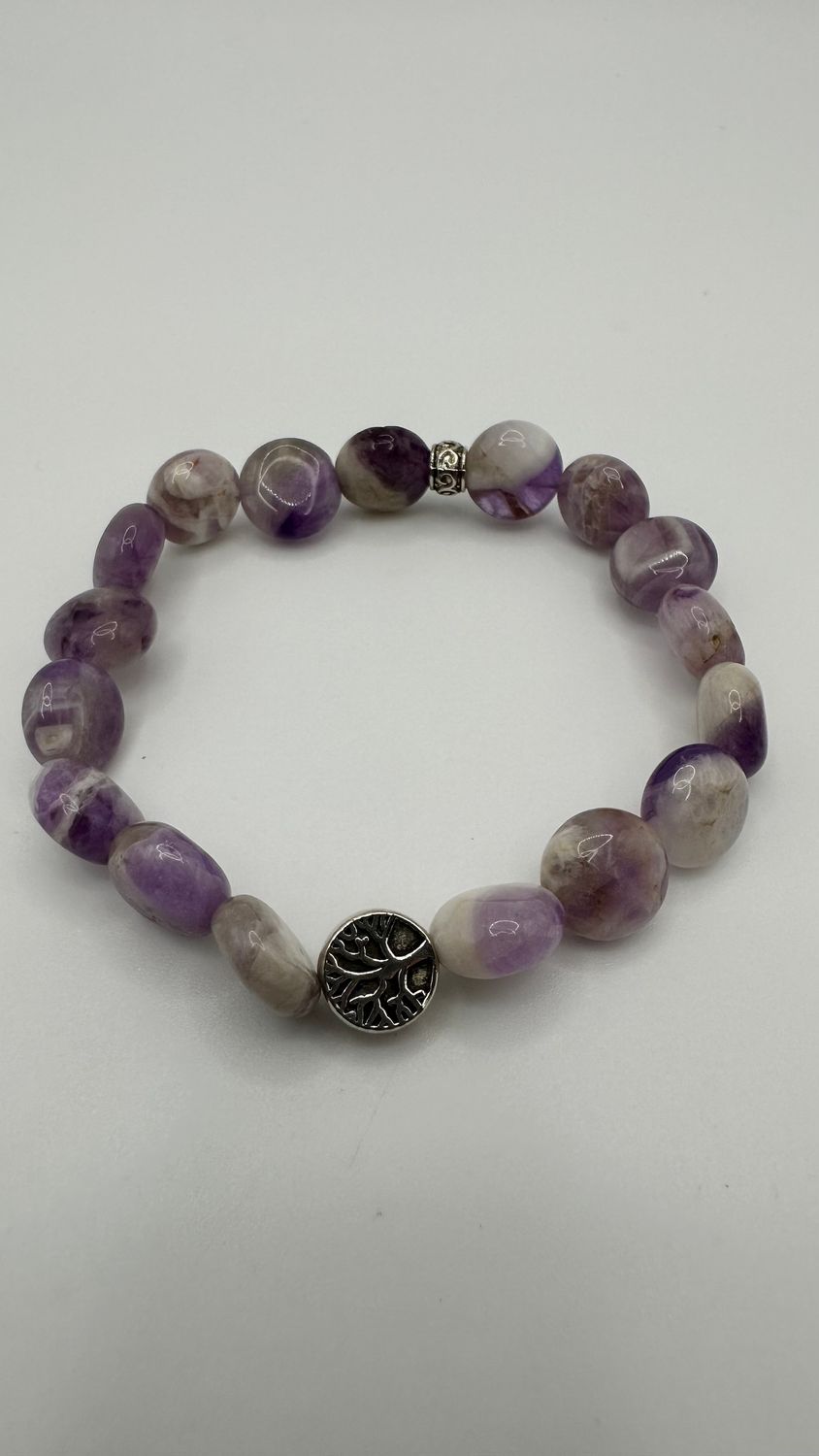 Amethyst Quartz Coin