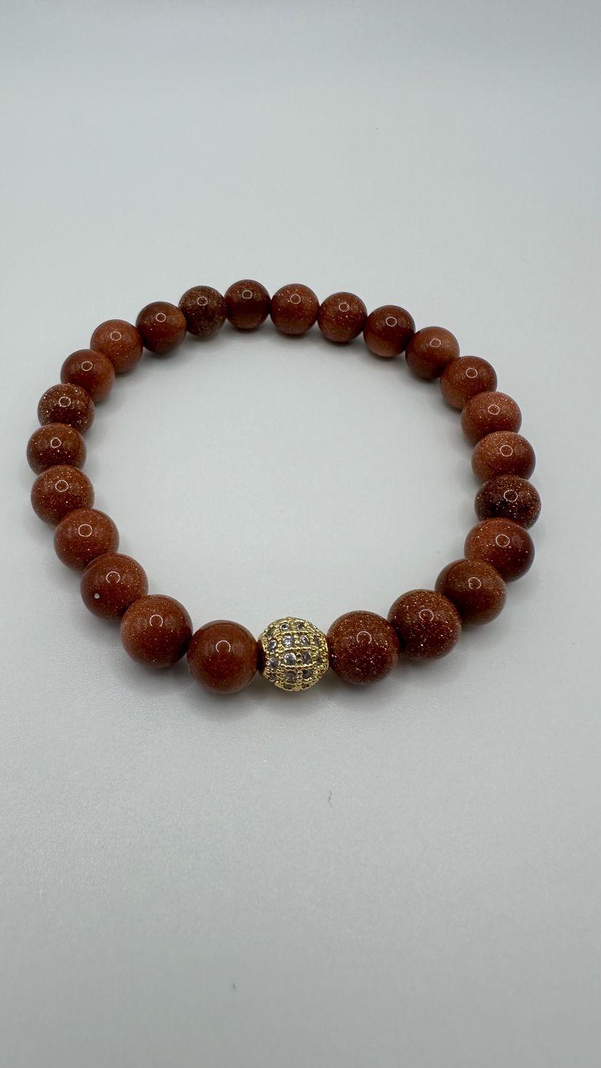 Brown Goldstone