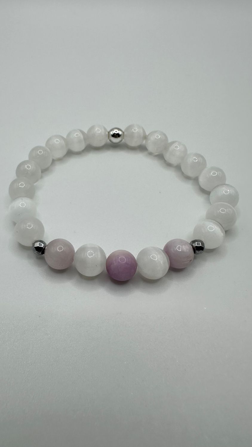 Selenite &amp; Kunzite