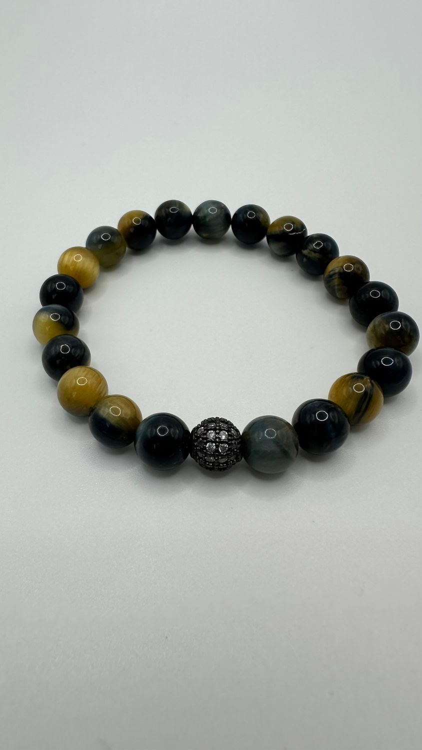 Dyed Blue Tiger Eye