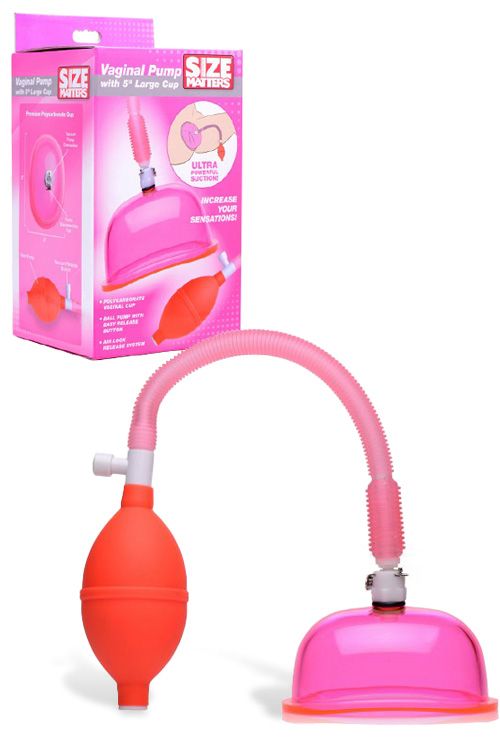 Size Matters 10.25&quot; Large Cup Female Pump