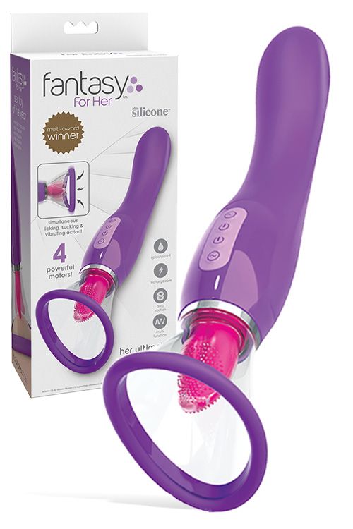 Pipedream Pump With Tongue &amp; Vibrating G Spot Handle