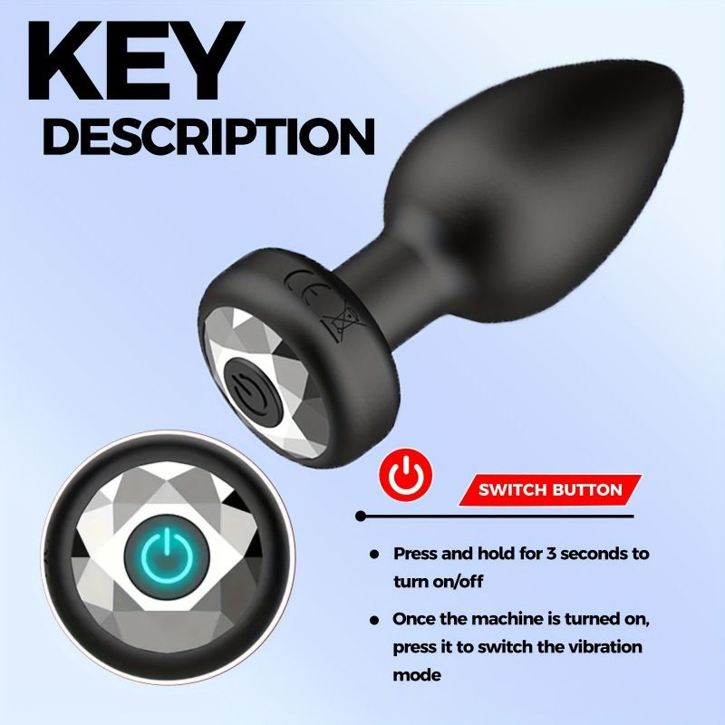 Anal Plug Key Description – Switch Button Guide