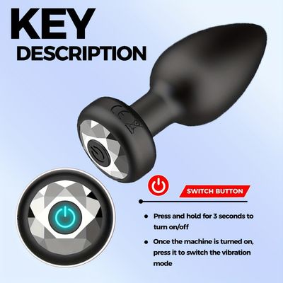 Anal Plug Key Description – Switch Button Guide
