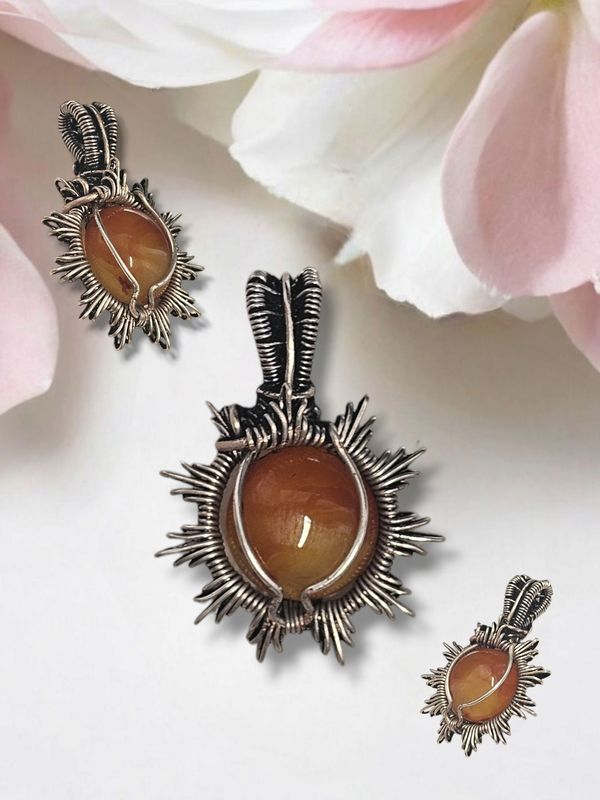 Carnelian Agate Pendant