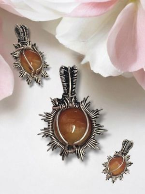 Carnelian Agate Pendant