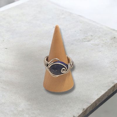 Lapis Lazuli Adjustable Ring