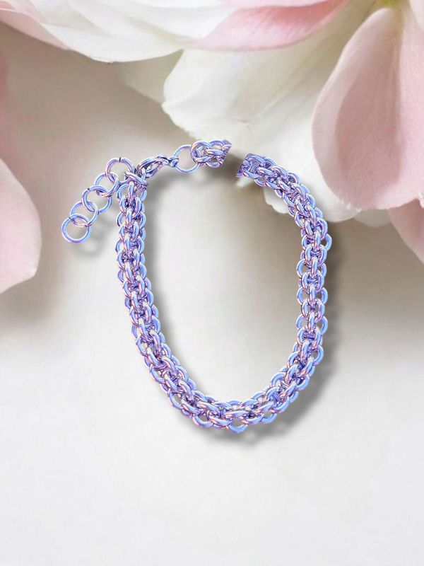 Unisex Chainmaille #4 Bracelet