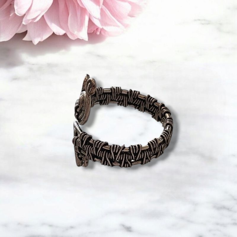 Silver Adjustable Ring