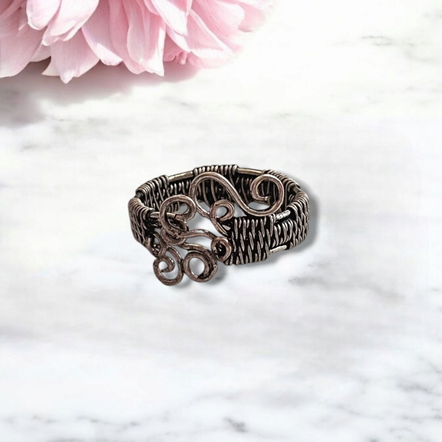 Silver Adjustable Ring
