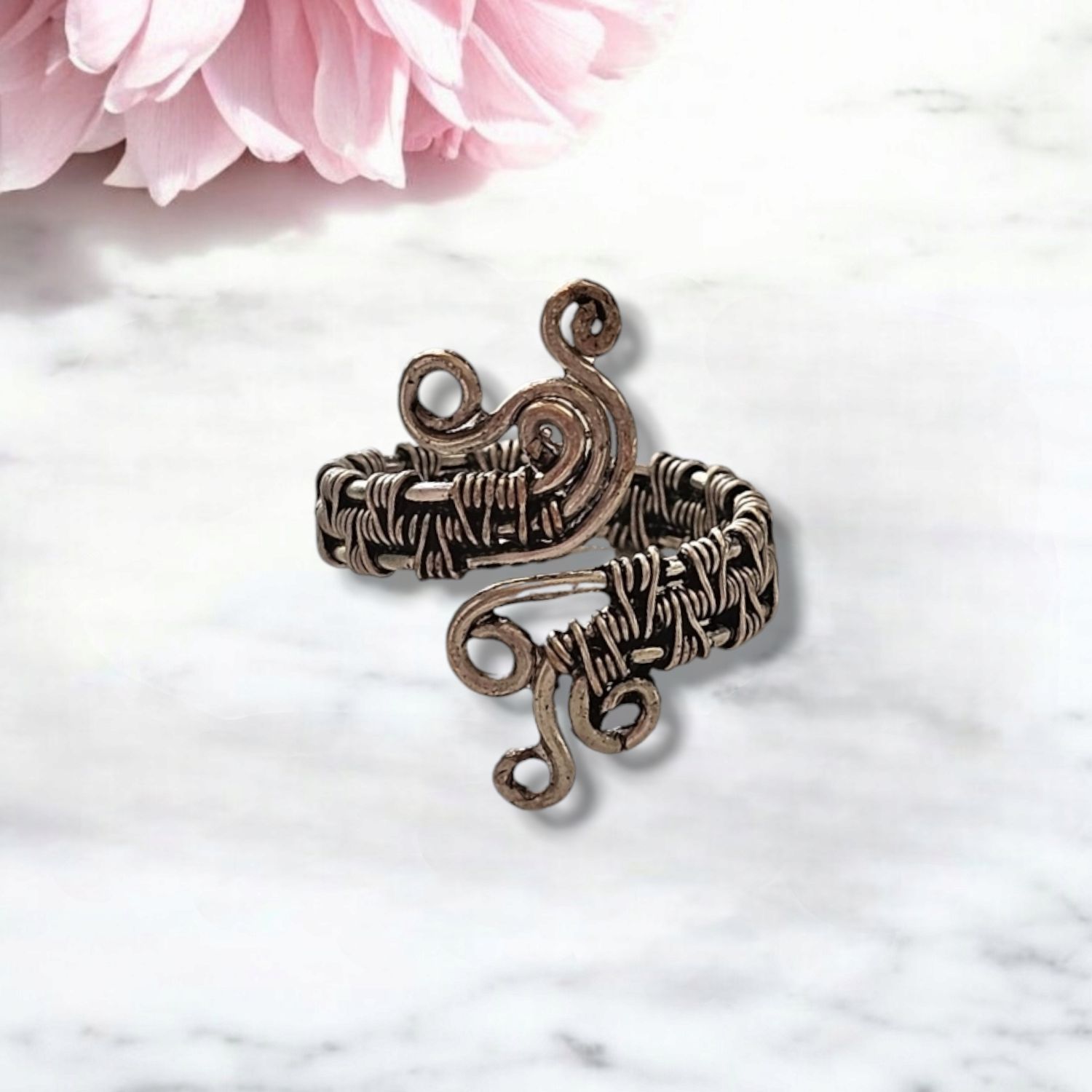 Silver Adjustable Ring