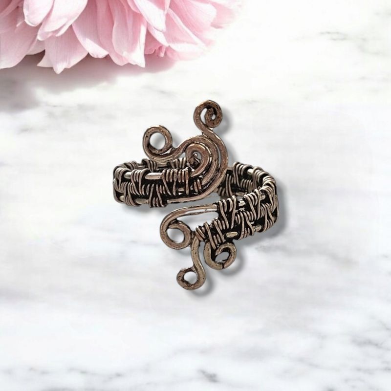 Silver Adjustable Ring
