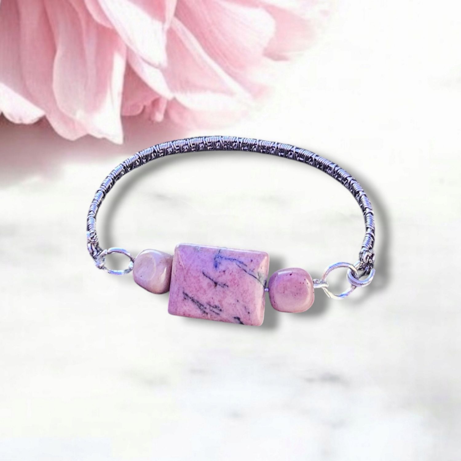 Rhodonite Bangle