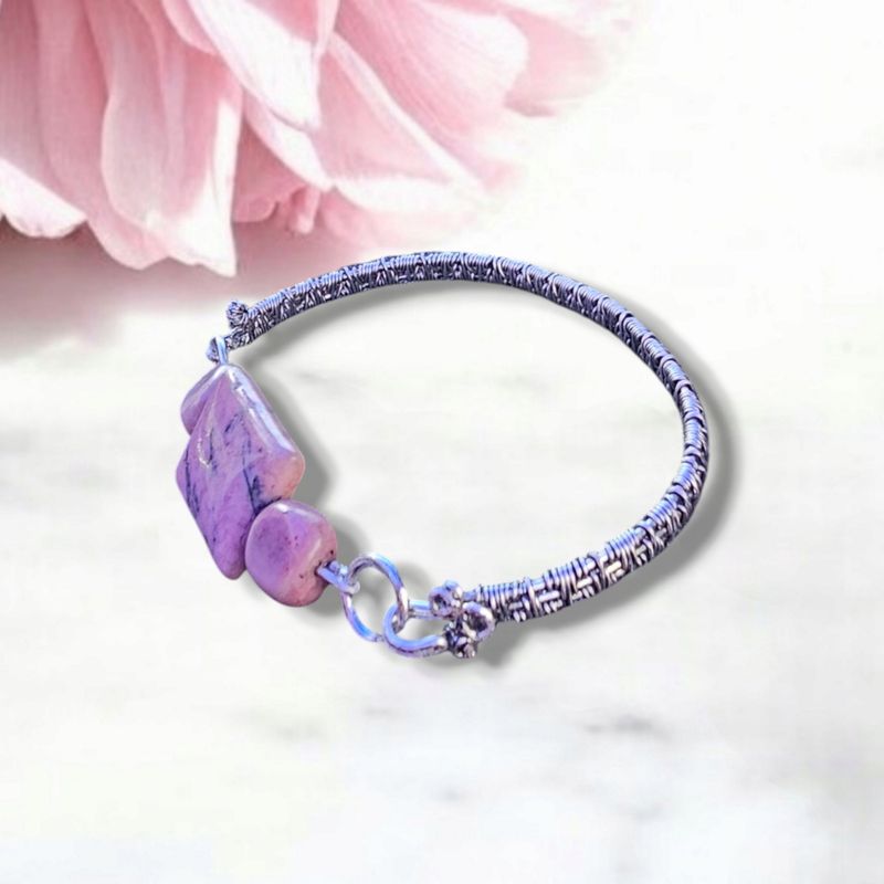 Rhodonite Bangle