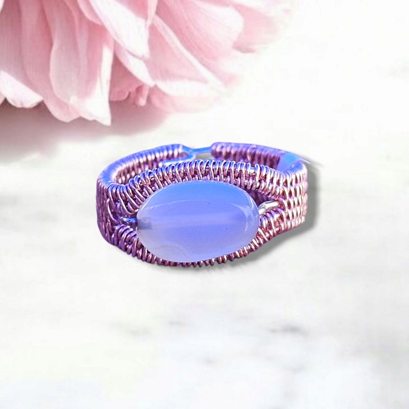 Moonstone Adjustable Ring