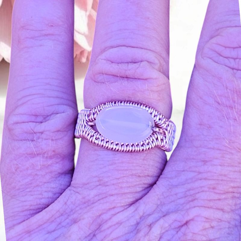 Moonstone Adjustable Ring