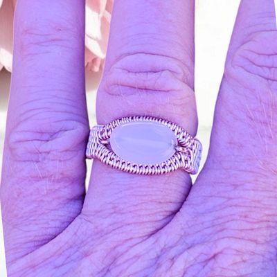 Moonstone Adjustable Ring