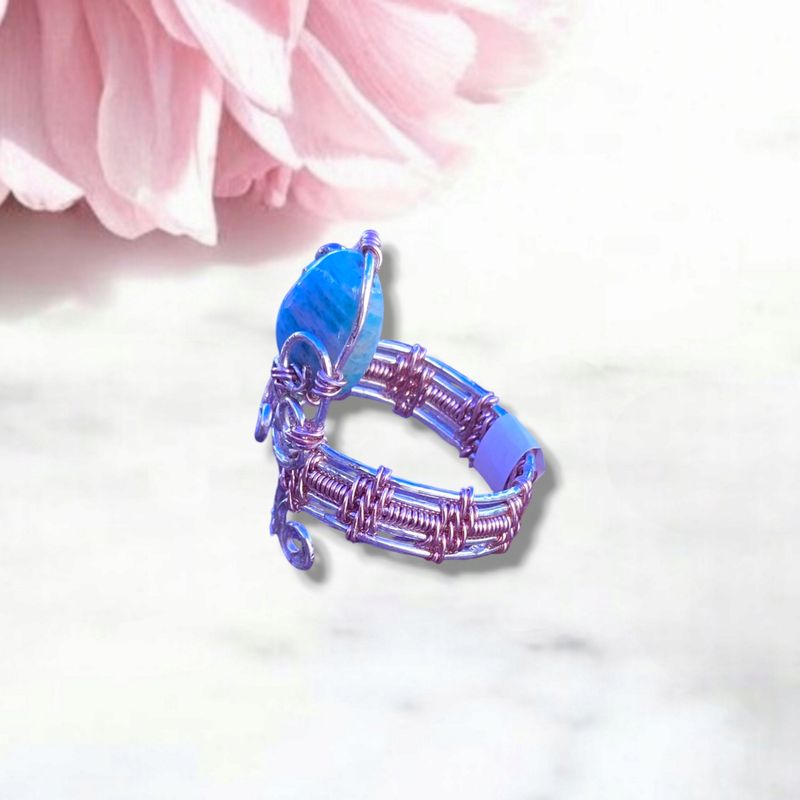 Amazonite Adjustable Ring