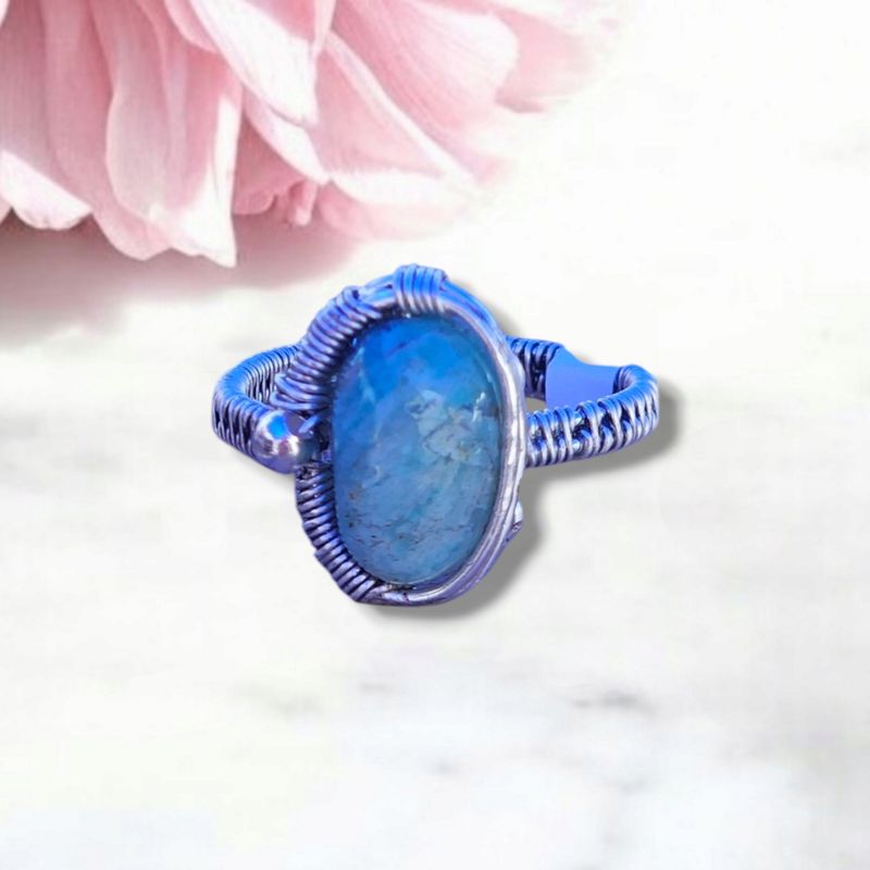 Amazonite Adjustable Ring